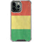 Bolivia Flag Distressed iPhone 14 Pro Max Clear Case